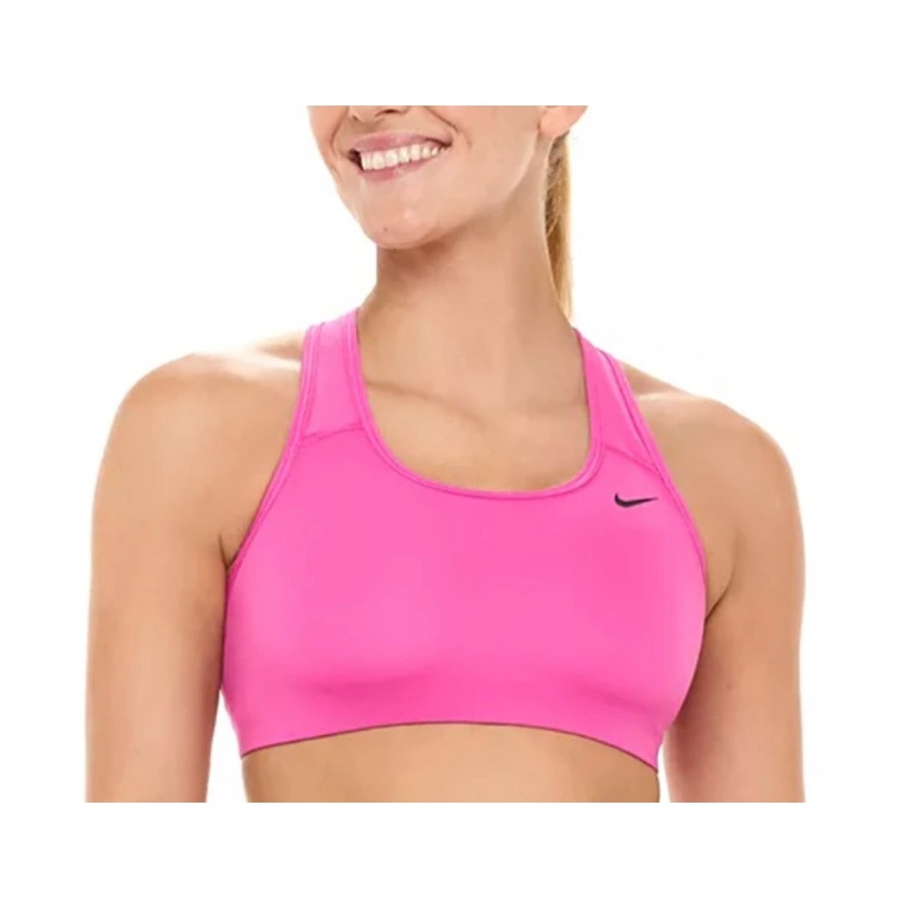Nike Women's Sports Bra Fuschia Dri Fit Size XS